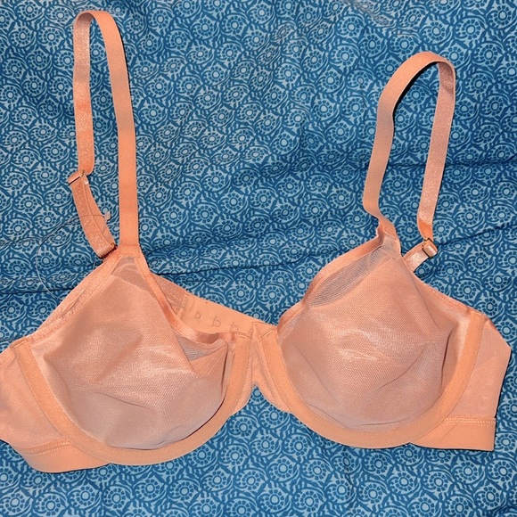 NWT SOMA Chico’s Lift Unlined Perfect Coverage Support Bra tan nude Hush 36B - Picture 7 of 16